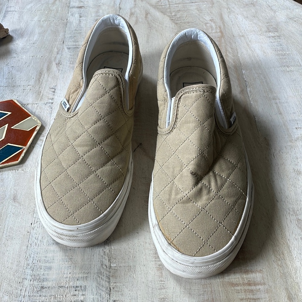 Vans Quilted Slip Ons